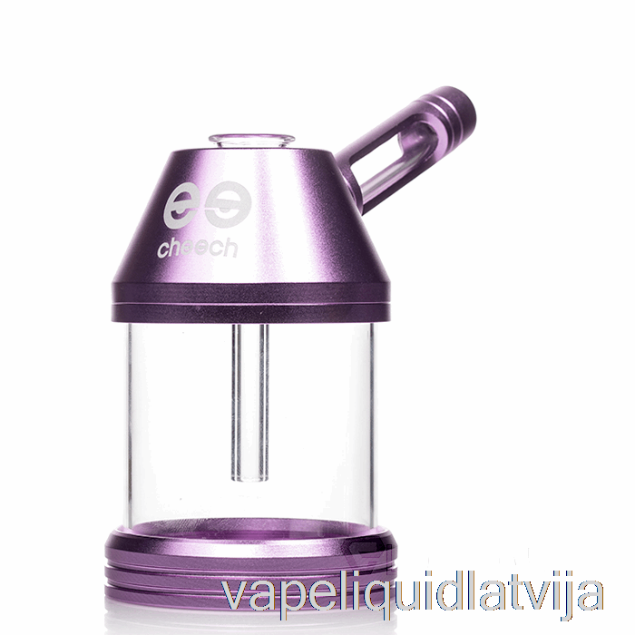 Cheech Stikla Metāla Eļļa Var Burbuļot Purpura Vape šķidrumu